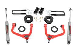 Rough Country Suspension Systems - Rough Country 29531RED 3.5" Suspension Lift Kit for 19-24 Silverado 1500 - Image 1