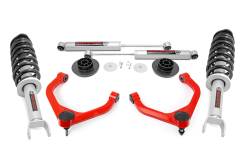 Rough Country Suspension Systems - Rough Country 31231RED 3" N3 Suspension Lift Kit for 12-18 RAM 1500/Classic 4WD - Image 1