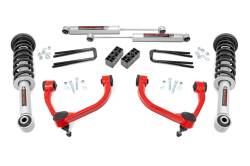 Rough Country Suspension Systems - Rough Country 54431RED 3" N3 Strut Suspension Lift Kit for 09-13 Ford F150 4WD - Image 1