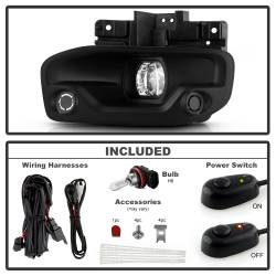 Spyder Auto - Spyder Auto 9051043 Fog Lights w/Universal Switch for 19-22 RAM 2500/3500 - Image 2