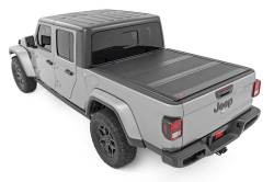 Rough Country Suspension Systems - Rough Country 47620500B Hard Folding Tonneau Cover for 20-26 Gladiator JT 5' - Image 2