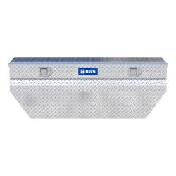 UWS - Bright Aluminum 55" Wedged Angled Utility Chest Box LTL Shipping Only - Image 2