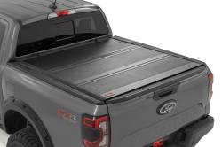 Rough Country Suspension Systems - Rough Country 47220500B Lo-Pro Hard Folding Tonneau Cover for 19-23 Ranger 5' - Image 1