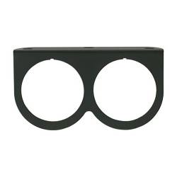 Equus - Equus E9922 Gauge Mount Panel Black 2-1/16" Double - Image 1