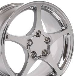 OE Wheels LLC - OE Wheels CV05 17x8.5 5x4.75 58mm Chrome CV05-17085-5475-58C - Image 3