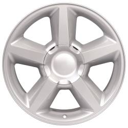 OE Wheels LLC - OE Wheels CV83 20x8.5 6x5.5 31mm Silver CV83-20085-6550-31S - Image 2