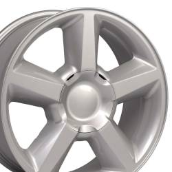 OE Wheels LLC - OE Wheels CV83 20x8.5 6x5.5 31mm Silver CV83-20085-6550-31S - Image 3