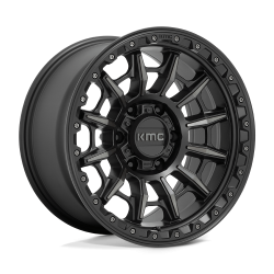 KMC - KMC Wheels KM547 CARNAGE 16x8 6x5.5 0mm Satin Black KM54768068400 - Image 1