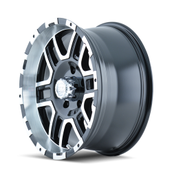 Ion Alloy - Ion Alloy 179 Series 16x8 5x4.5 10mm Matte Black/Machined 179-6865B - Image 2
