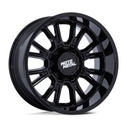 Moto Metal - Moto Metal MO810 LEGACY 17x9 6x135/5.5 1mm Gloss Black MO810BX17906701 - Image 1