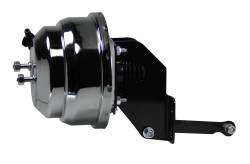 Leed Brakes - Leed Brakes A9 8" Dual Power Brake Booster w/Bracket Chrome - Image 1