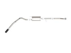 aFe Power - aFe 49-43125-B 3-3.5" Cat-Back Exhaust System for 21-26 Ford F150 2.7/3.5/5.0L - Image 4