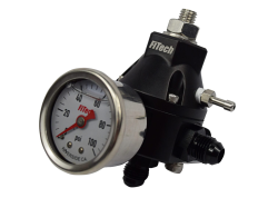 FiTech Fuel Injection - FiTech Fuel Injection 54001 Go Fuel Tight Fit Regulator w/Pressure Gauge - Image 2