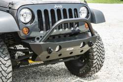 LoD Offroad - LoD Offroad JFB0703 Destroyer Shorty Front Bumper w/Bar for Jeep Wrangler JK - Image 2