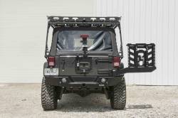 LoD Offroad - LoD Offroad JBC0741 Destroyer Full Rear Bumper w/Tire Carrier for 07-18 Wrangler - Image 1