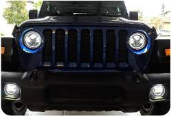 Quake LED - Quake LED QTE960 9" Headlights w/DRL Halo/Turn Signal for 18+ Jeep Gladiator/JL - Image 2