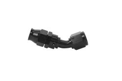Aeromotive Fuel System - Aeromotive 15354 Fuel Hose Fitting 90-DEG -8AN Male To -8AN Female Black - Image 1