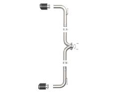 aFe Power - aFe 49-37014-C 2.5" Axle-Back Exhaust System for 14-18 Mazda 3 2.0/2.5L - Image 4