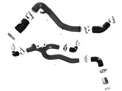 aFe Power - aFe 46-20504-B Aluminum Hot/Cold Charge Pipe Kit Black for 18-23 Kia Stinger 3.3 - Image 2