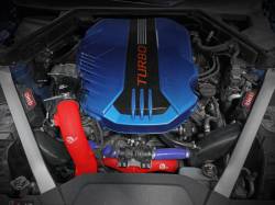 aFe Power - aFe 46-20504-R Aluminum Hot/Cold Charge Pipe Kit Red for 18-23 Kia Stinger 3.3L - Image 8