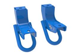 aFe Power - aFe 450-72T001-L Front Tow Hook Blue for 22-26 Toyota Sequoia/Tundra 3.4L - Image 1