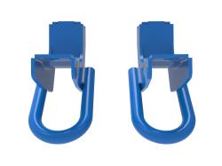 aFe Power - aFe 450-72T001-L Front Tow Hook Blue for 22-26 Toyota Sequoia/Tundra 3.4L - Image 2