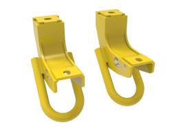 aFe Power - aFe 450-72T001-Y Front Tow Hook Yellow for 22-26 Toyota Sequoia/Tundra 3.4L - Image 1