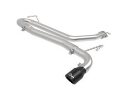 aFe Power - aFe 49-37017NM-B 2.5" Axle-Back Exhaust w/blk Tip No Muffler for 18-23 Kona 1.6 - Image 1