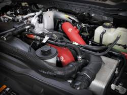 aFe Power - aFe 46-20684-R Aluminum Hot/Cold Charge Pipe Kit Red for 23-25 F250/F350 SD 6.7L - Image 8