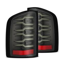 AlphaRex - AlphaRex 620090 Alpha Black LED Taillights for 07-13 Chevy Silverado - Image 1