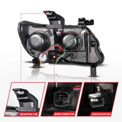 Anzo USA - ANZO USA 111641 LED Projector Headlight for 15-22 Chevy Colorado - Image 4