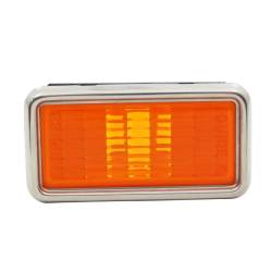 Trim Parts - Trim Parts A5791 1969 Corvette Front Side Marker Light Lens Amber EACH - Image 1