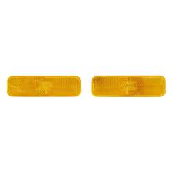 Trim Parts - Trim Parts A6730 70-73 Camaro Front Marker Light Assembly PAIR - Image 1