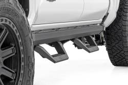 Rough Country Suspension Systems - Rough Country 73004 SRX2 Drop Step Nerf Bars Black for 24-26 Tacoma Double Cab - Image 4
