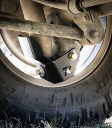 Rago Fabrication - Rago Fabrication R0309T4RURSG Rear Shock Skid Guards for 02-09 Toyota 4Runner - Image 3