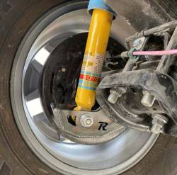 Rago Fabrication - Rago Fabrication R0515TACURSG Rear Shock Skid Guards for 05-15 Toyota Tacoma - Image 2