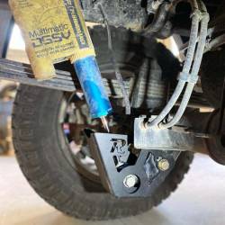 Rago Fabrication - Rago Fabrication R1219CHCOLSG-ASM Rear Shock Skid Guards 04-15 Colorado/Canyon - Image 2