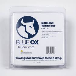 Blue Ox - Blue Ox BX88269 Clear LED Tail Light Wiring Kit w/Clear Bulb - Image 2