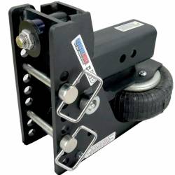 Shocker Hitch - Shocker Hitch SH-HDMB610-300-2 Shocker HD 20K 3" Max Black Air Receiver Hitch - Image 7