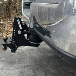 Shocker Hitch - Shocker Hitch SH-HDMB620-200-12BLK Shocker HD 20K 2" Max Super Drop Air Hitch - Image 9