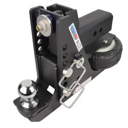 Shocker Hitch - Shocker Hitch SH-HDMB640-300-25 Shocker HD 20K 3" Max Black Air Receiver Hitch - Image 1
