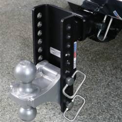 Shocker Hitch - Shocker Hitch SH-M300100-2 Shocker Mini Ball Mount Attachment w/2" Ball - Image 3