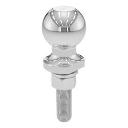 CURT - CURT 40173 2" Trailer Ball 3/4" x 3" Shank 3500 lbs Chrome Packaged - Image 2