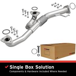 BRExhaust - BRExhaust 107-0193 Direct-Fit Front Pipe Kit - Image 1