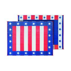 Faulkner - Faulkner 46502 Reversible Multipurpose Mat 8'x20' Independence Day - Image 1