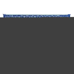 Faulkner - Faulkner 48701 Reversible Multipurpose Mat 9'x12' Vineyard Blue - Image 2