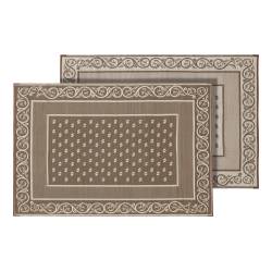 Faulkner - Faulkner 48824 Reversible Multipurpose Mat 36"x68" Vineyard Beige - Image 1