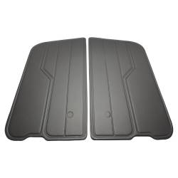 Crown Automotive Jeep Replacement - Crown 55016288K Charcoal Door Panel Set for 82-95 CJ7/CJ8 YJ w/Full Steel Doors - Image 1
