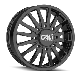 Cali Offroad Wheels - Cali Offroad 9110D Summit Dually 20x8.25 8x200 115mm Black 9110D-2877GBF115 - Image 1