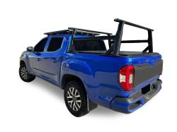 Black Horse Off Road - Black Horse WHEN1B Spike Adjustable Bed Rack Black Trucks - Image 2